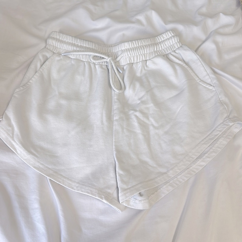 White Shorts